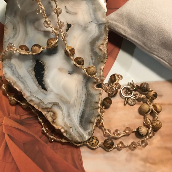 Marlyn Schiff Jewelry Marlyn Schiff Threaded Bead Necklace Poshmark